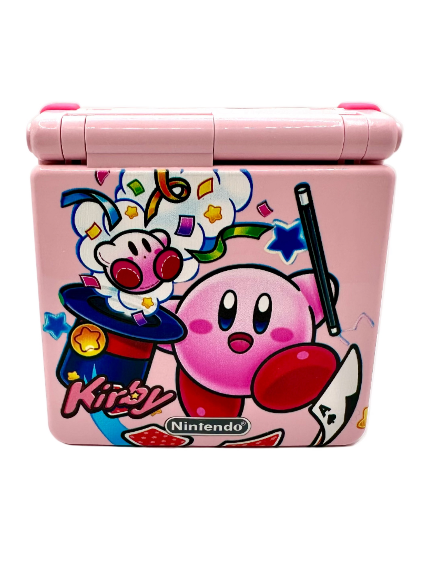 Kirby Game Boy Advance SP with IPS Screen