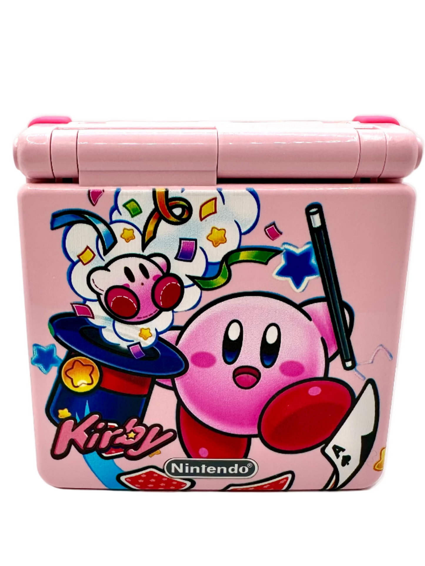 Kirby Game Boy Advance SP with IPS Screen
