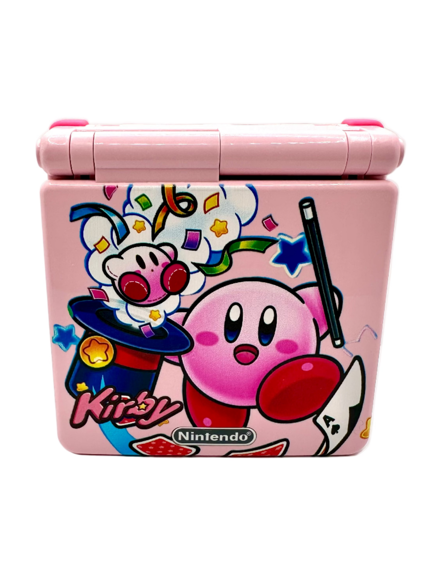 Kirby Game Boy Advance SP with IPS Screen