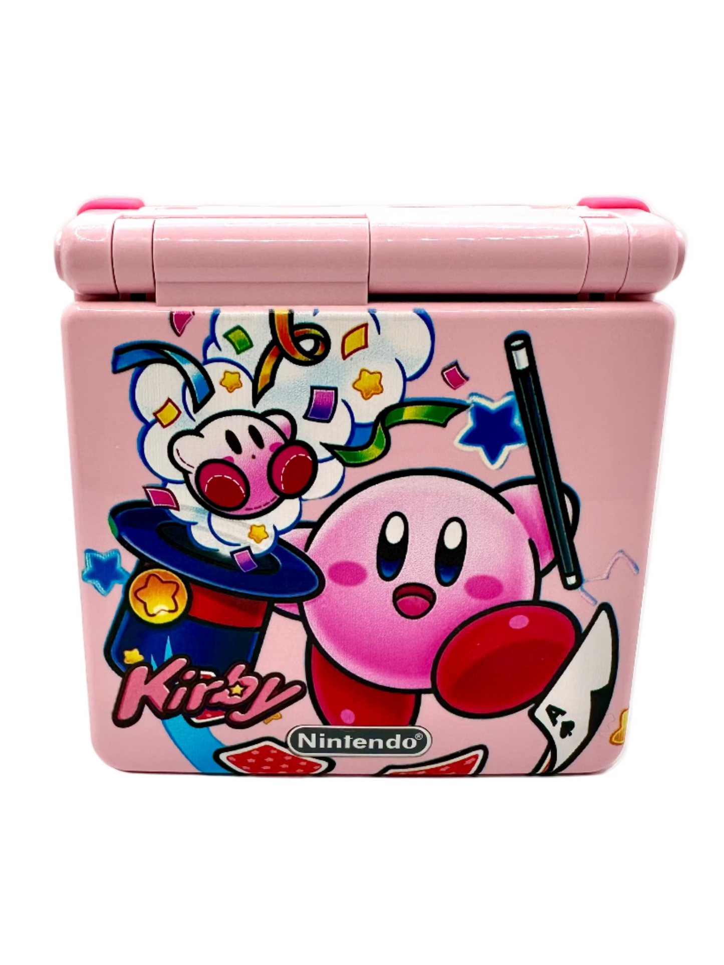 Kirby Game Boy Advance SP with IPS Screen