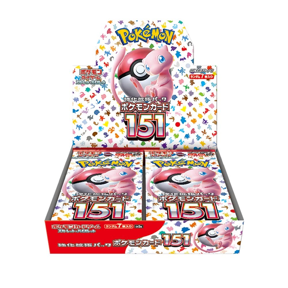 Japanese Pokemon 151 Booster Box Sealed GameBoyMart Japanese Pokemon 151 Booster Box Sealed GameBoyMart