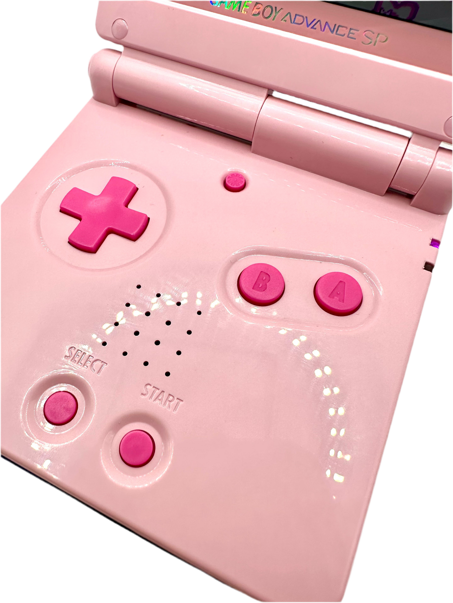 Kirby Game Boy Advance SP with IPS Screen