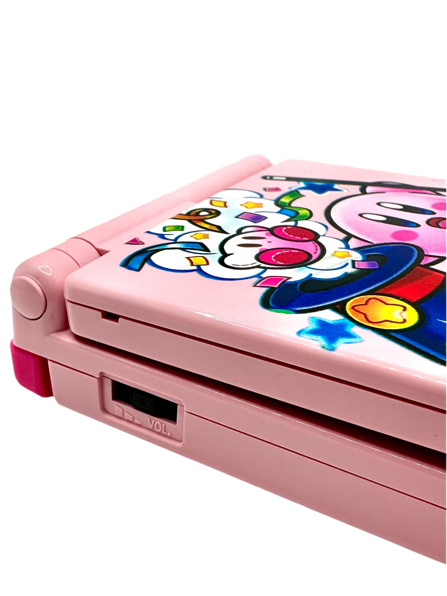 Kirby Game Boy Advance SP with IPS Screen