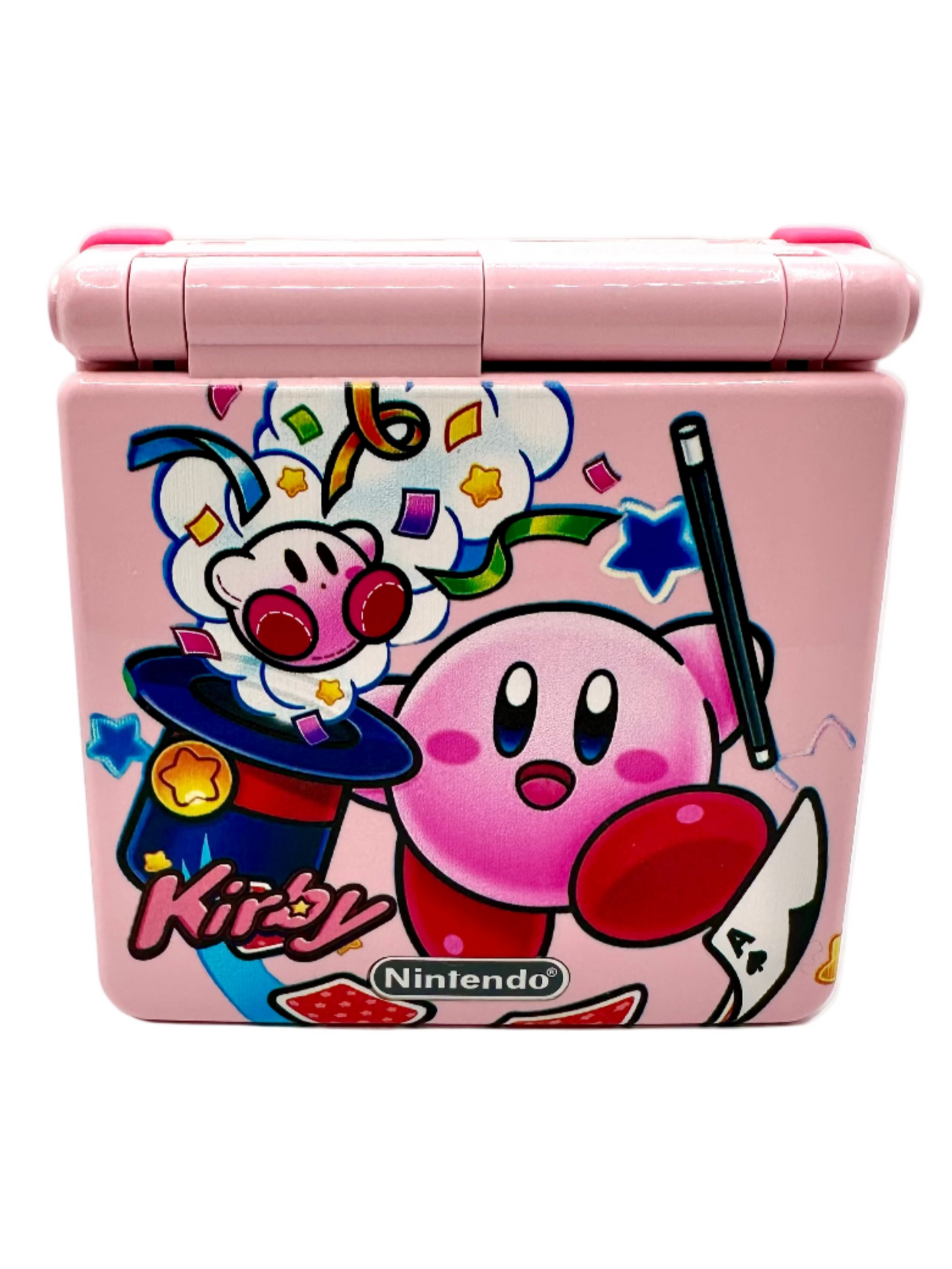 Kirby Game Boy Advance SP with IPS Screen