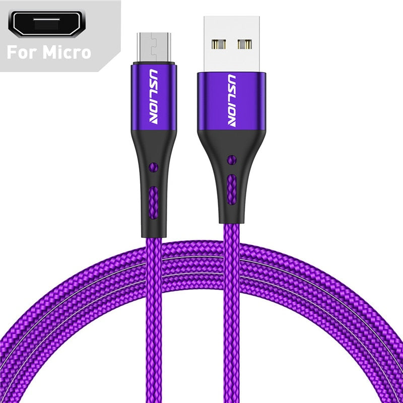 Fast Charging USB-C & Micro USB cables