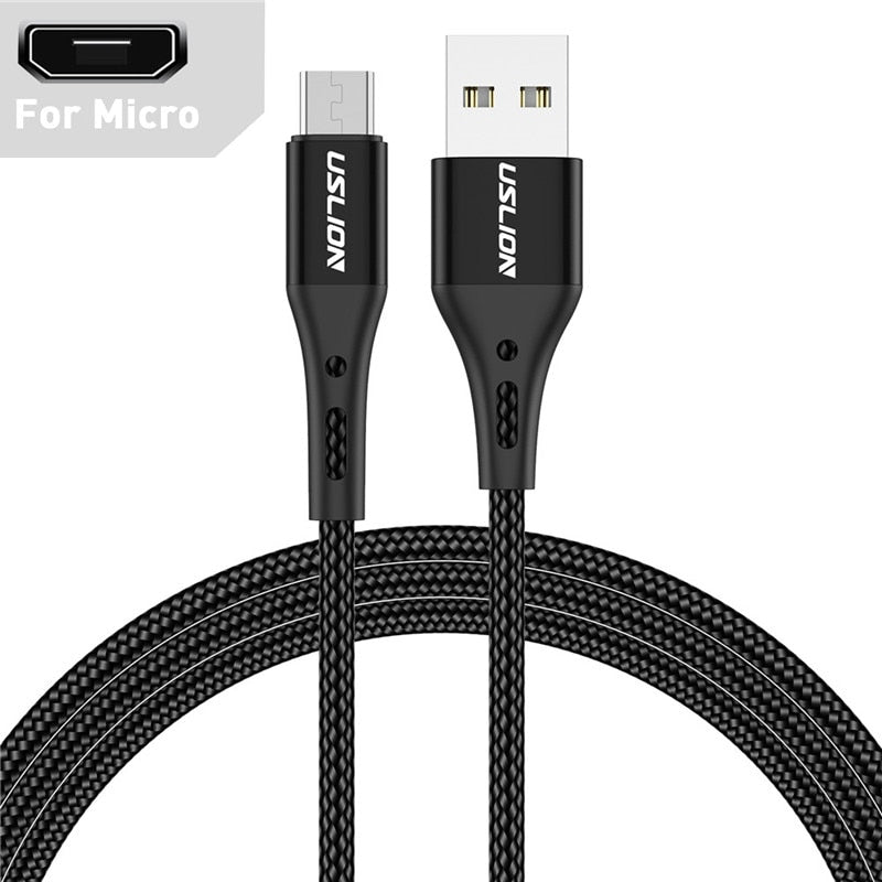 Fast Charging USB-C & Micro USB cables