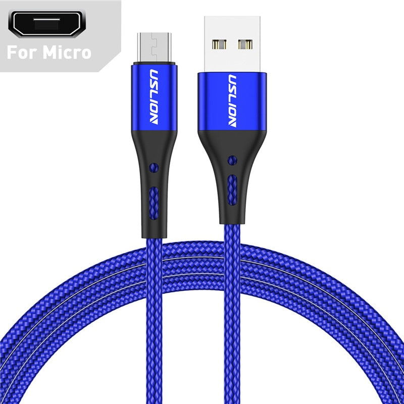 Fast Charging USB-C & Micro USB cables