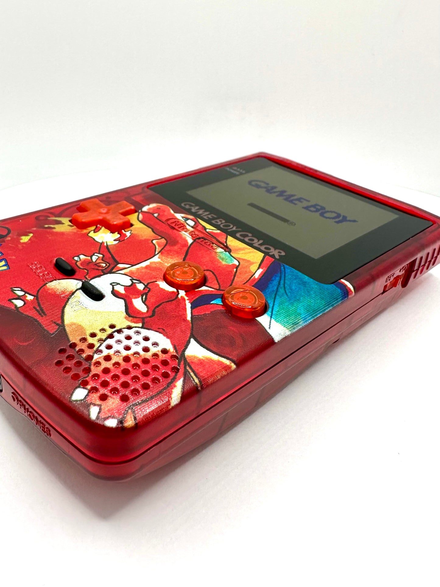 Charizard Game Boy Color with IPS Screen