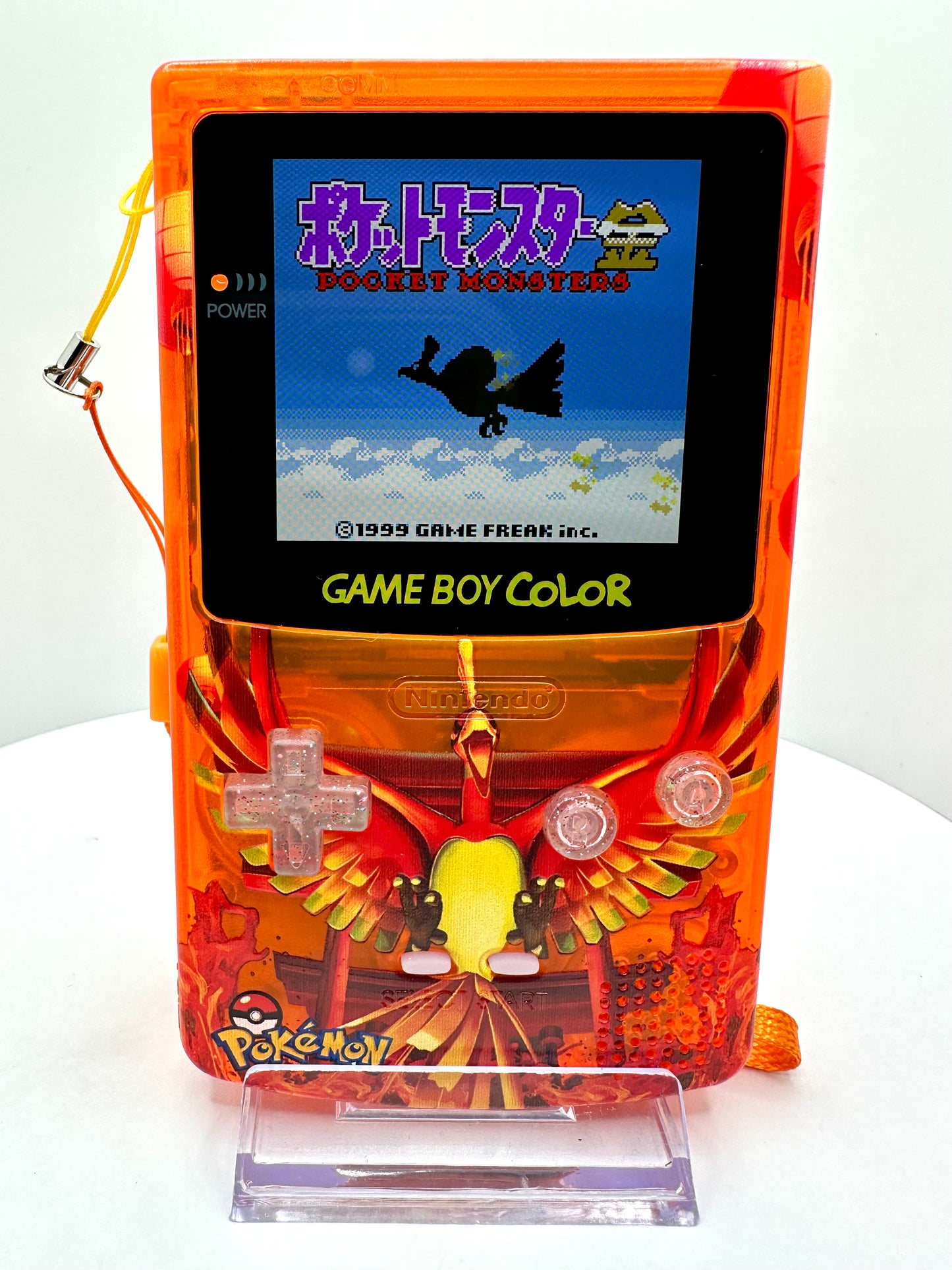 Ho-Oh Game Boy Color with OLED Touch Screen & Button LEDs