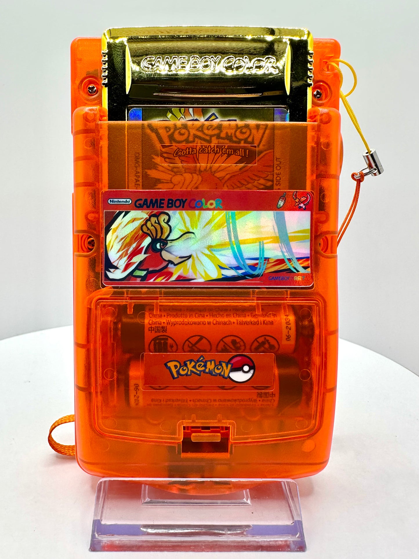 Ho-Oh Game Boy Color with OLED Touch Screen & Button LEDs