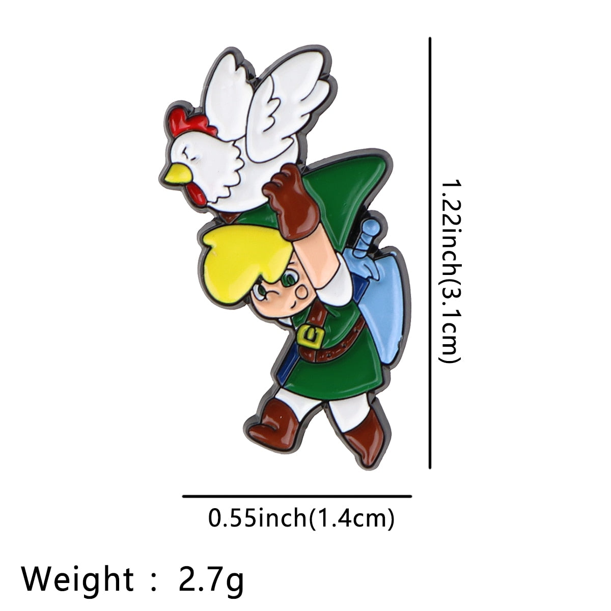 The Legend of Zelda Enamel Pins