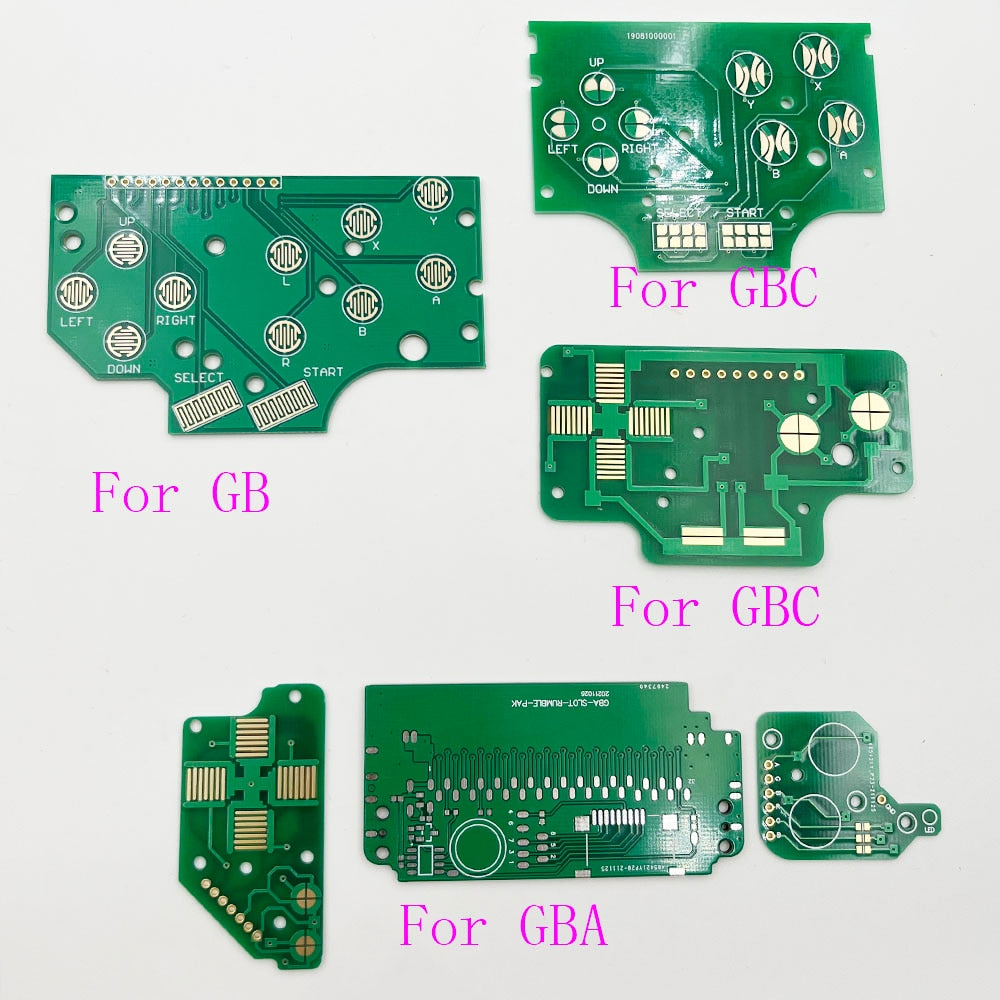 DIY Button PCB Board For GBA GBC GB