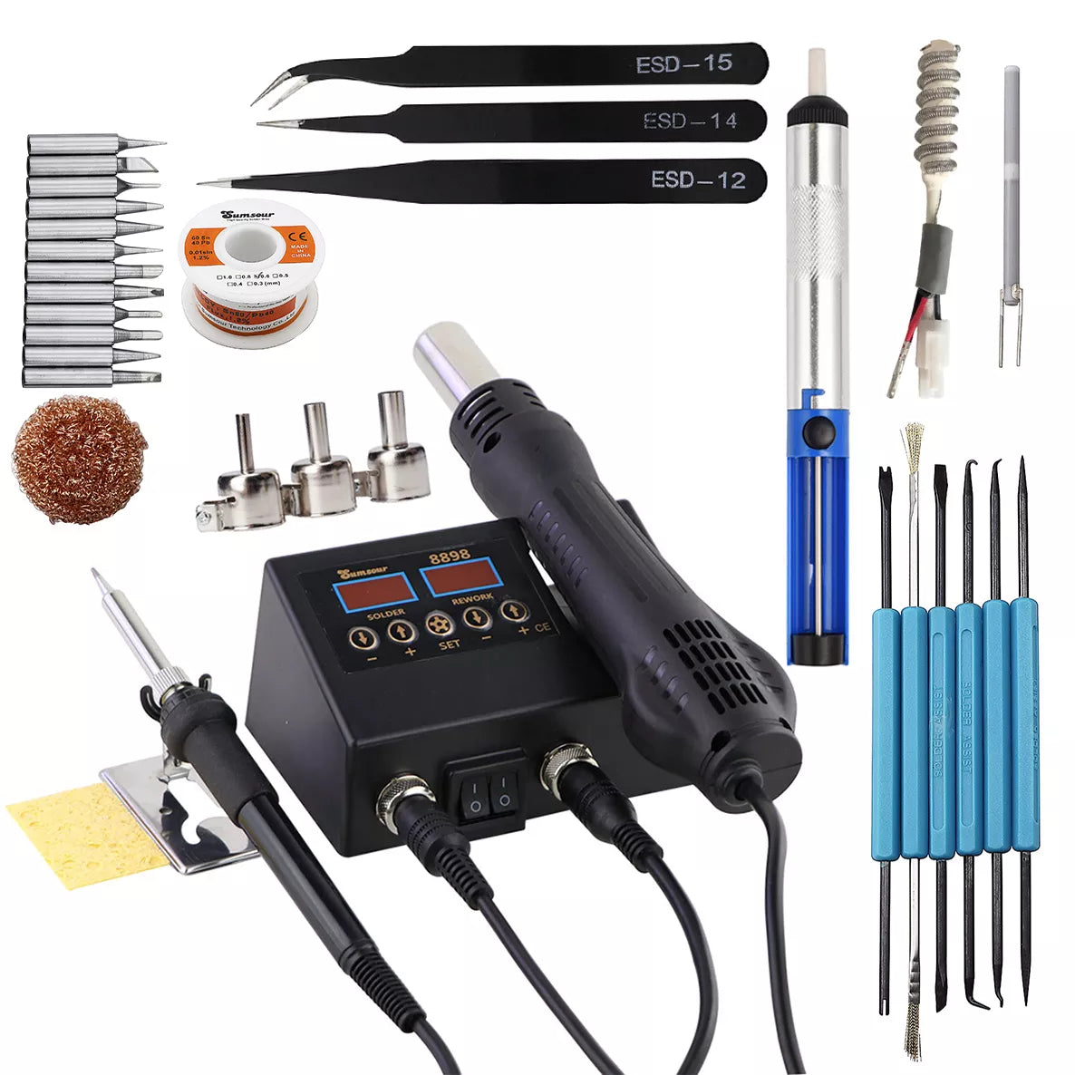 Soldering and Hot Air Station