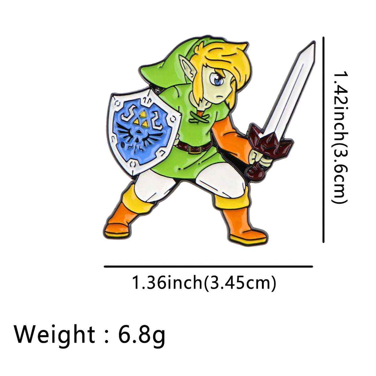 The Legend of Zelda Enamel Pins