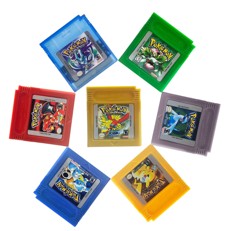 GB & GBC Poke Series Game Cartridge Reproductions