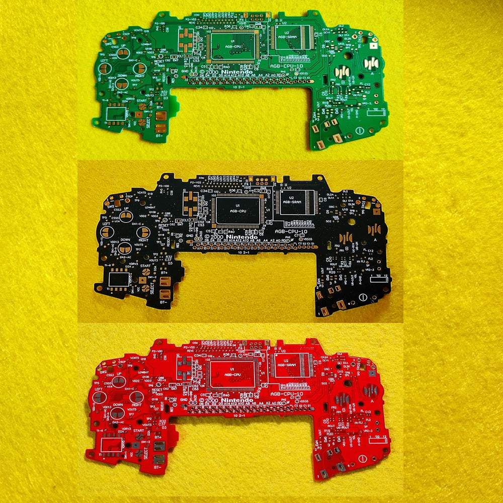 New GBA Motherboard