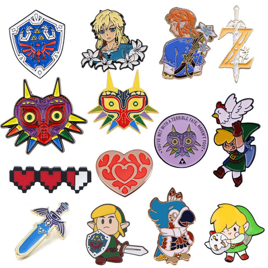 The Legend of Zelda Enamel Pins