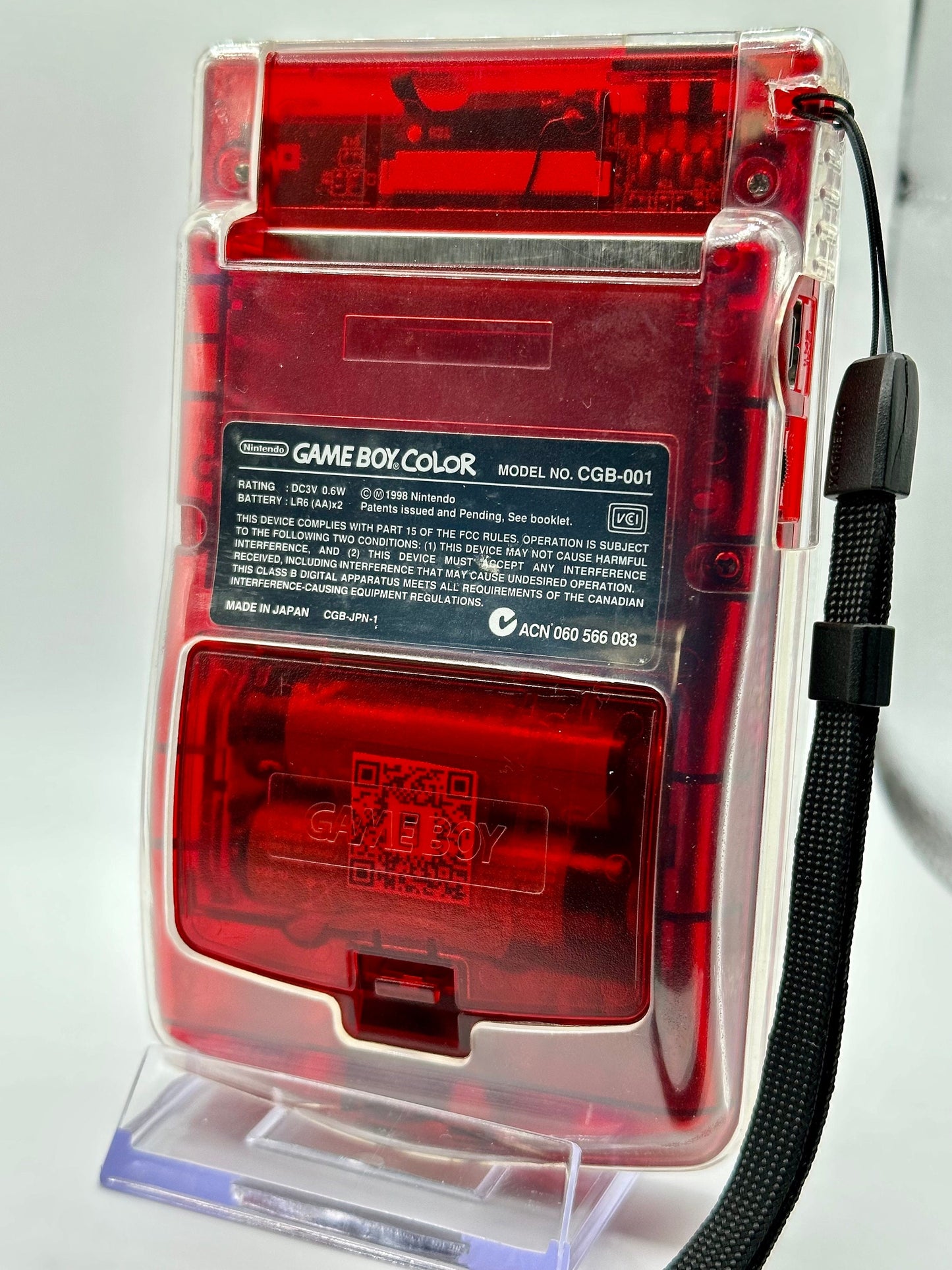 Clear Protective Case for Game Boy Color