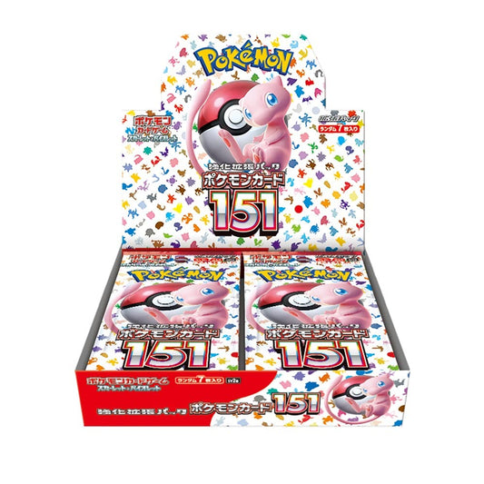 Japanese Pokemon 151 Booster Box Sealed