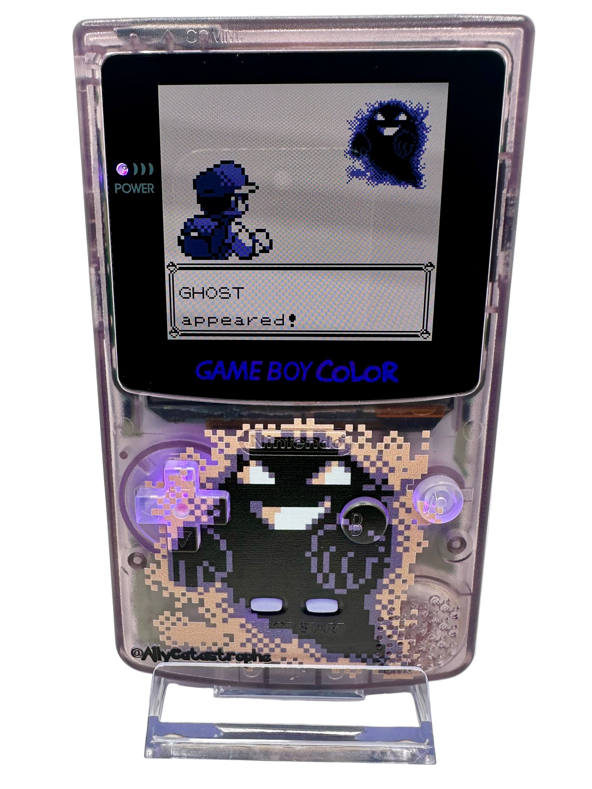 Boxad Game Boy Color - Berry (röd) - Begagnad Game Boy color konsol Boxad Game Boy Color - Berry (röd) - Begagnad Game Boy color konsol