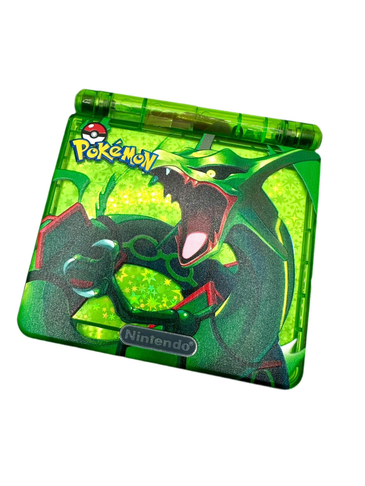 Rayquaza Game Boy Advance SP with IPS Screen