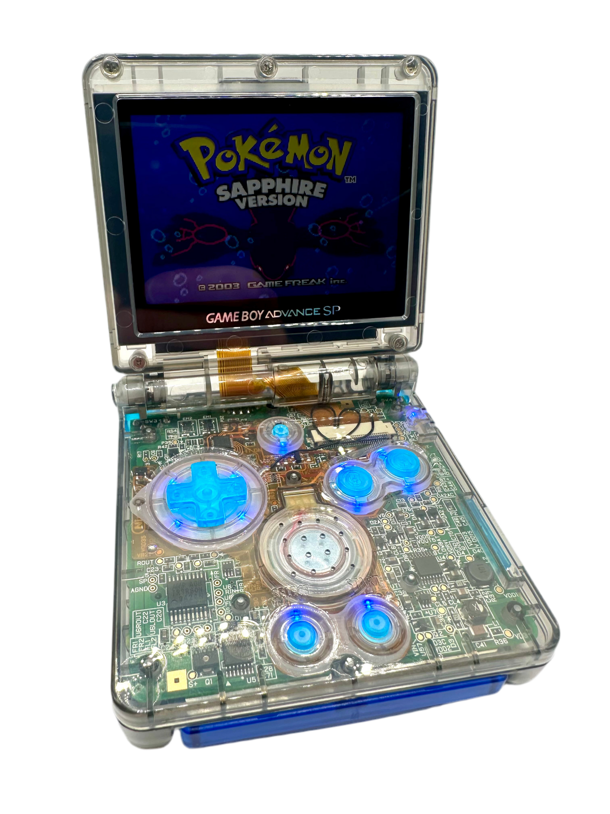 Custom Game Boy Advance SP – GameBoyMart - Main Image