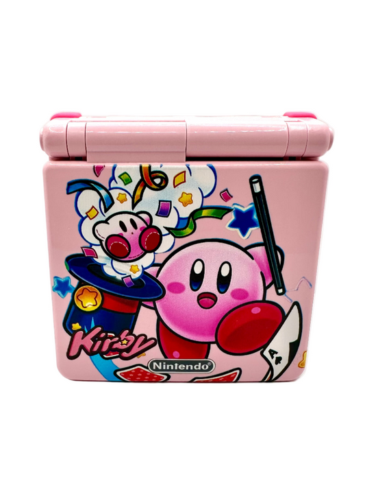 Kirby Game Boy Advance SP with IPS Screen