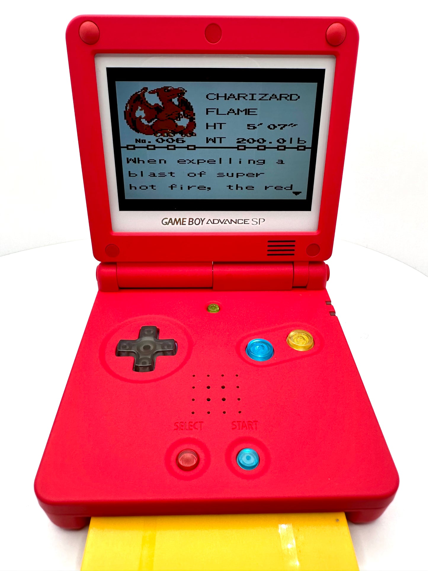 Pokedex Game Boy Advance SP