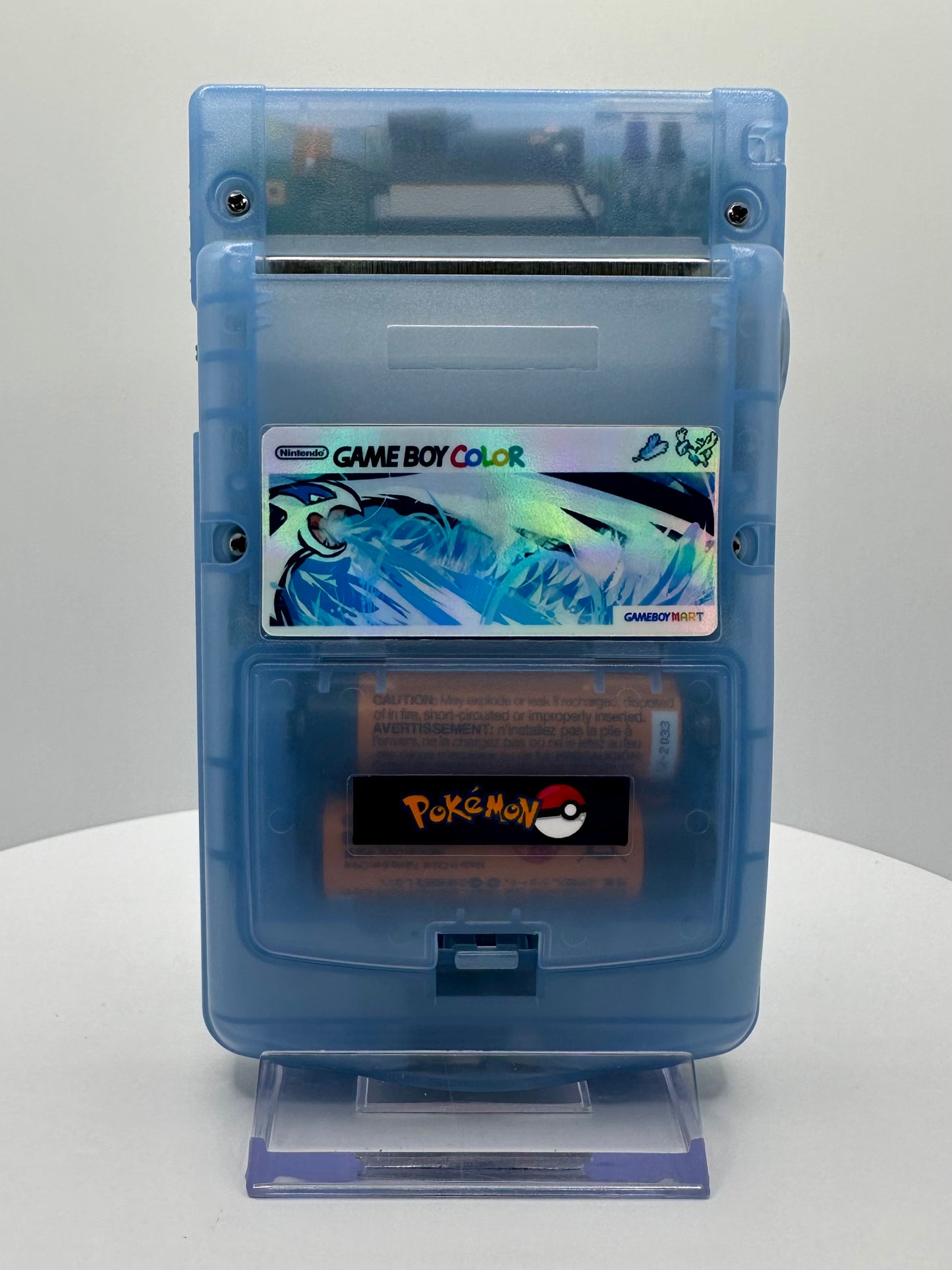 Lugia Game Boy Color with IPS Screen & Button LEDs