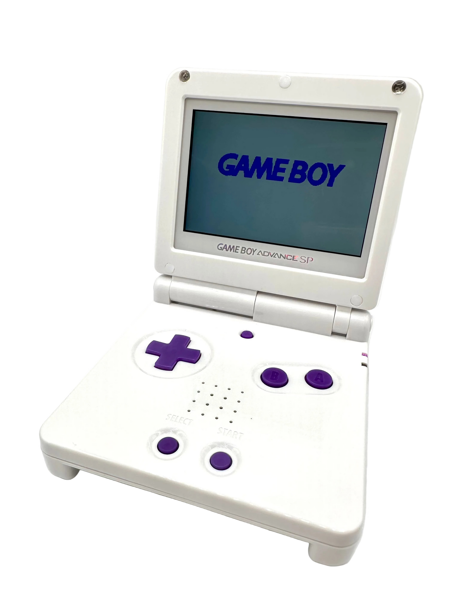 Mewtwo and Mew Game Boy Advance SP with IPS Screen
