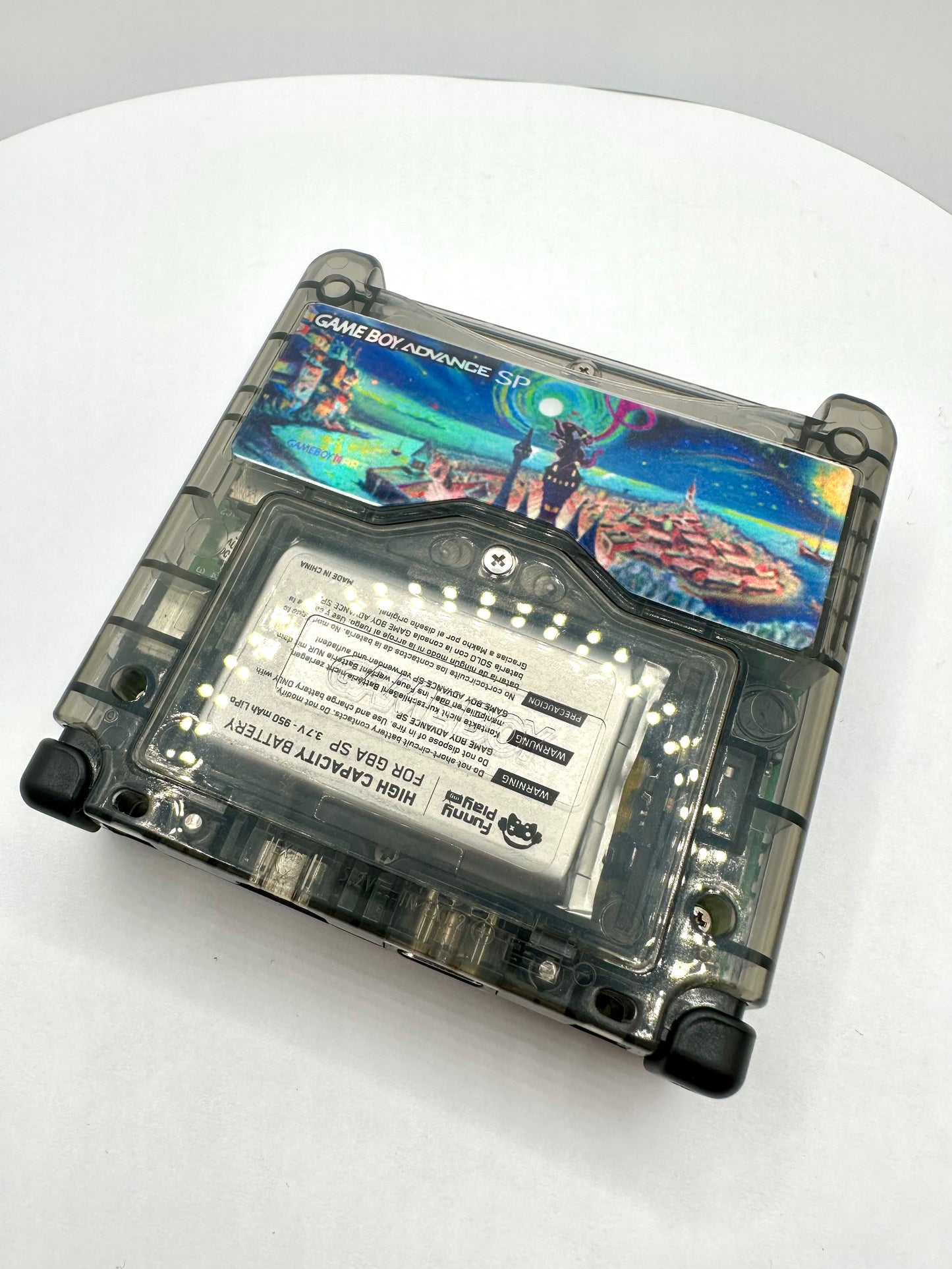 Umbreon Game Boy Advance SP with IPS Screen