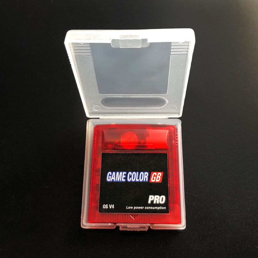 Cartouche Rétro 2250 Jeux En 1 Compatible Game Boy Et Game Boy Color, Avec Carte Micro SD 8 Go - Version V4