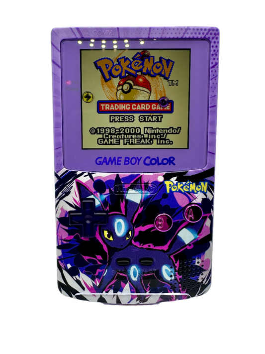 Umbreon Game Boy Color with OLED Touch Screen